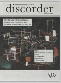 Discorder February 2009