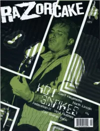 Razorcake Issue #25 As A
