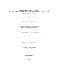 Strongmen and State Authority: a State- In- Society Approach to Understanding the Presence of Terrorist Sanctuaries