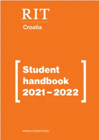 Student Handbook 2021 – 2022