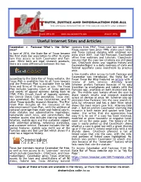 Useful Internet Sites and Articles Casemaker V