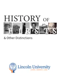 & Other Distinctions