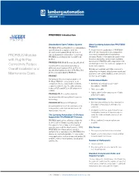 PROFIBUS Modules with Plug-N-Play Connectivity Reduce Overall