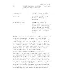 PS Committee Hearing Transcript for 03/10/2020