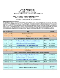 UW Med Phys Program Overview