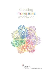 Creating Impressions Worldwide