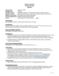Libraries & Historical Resources