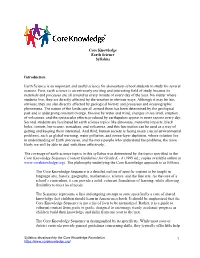 Introduction to Core Knowledge Earth Science