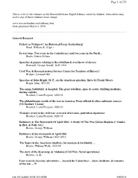 This Is a List of the Volumes in the Researchonline Digital Library Sorted by Subject