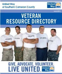 Veteran Resource Directory