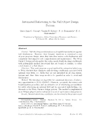 Automated Refactoring to the Null Object Design Pattern