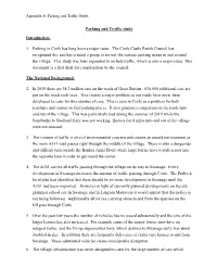 Parking and Traffic Study