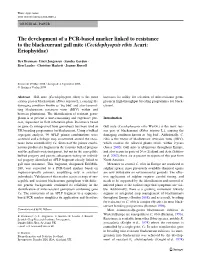 The Development of a PCR-Based Marker Linked to Resistance to the Blackcurrant Gall Mite (Cecidophyopsis Ribis Acari: Eriophyidae)