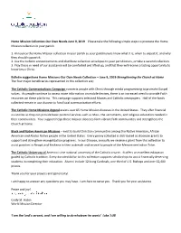 Home Mission Collection-Our Own Needs-June 9, 2019 Please Take the Following Simple Steps to Promote the Home Mission Collection in Your Parish
