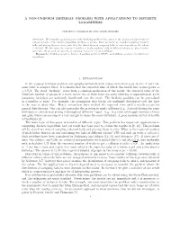A Non-Uniform Birthday Problem with Applications to Discrete Logarithms