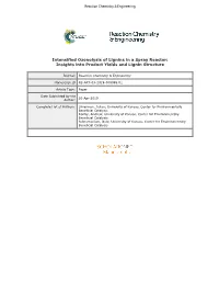 Intensified Ozonolysis of Lignins in a Spray Reactor: Insights Into Product Yields and Lignin Structure