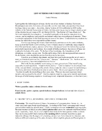 List of Terms for Comics Studies