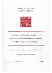 Phthalonitrile Starting Material