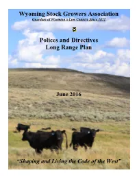 Policies and Directives