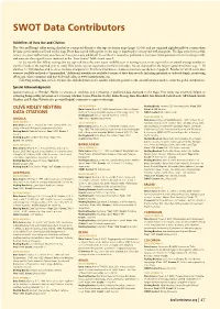 SWOT Data Contributors