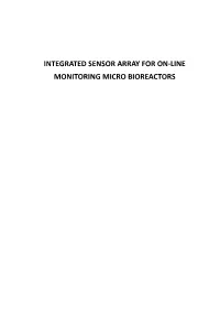 6 7 Integrated Sensor Array for On-Line Monitoring