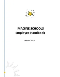 IMAGINE SCHOOLS Employee Handbook