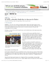 In India, a Retailer Finds Key to Success Is Clutter - WSJ.Com 11/28/09 9:56 AM