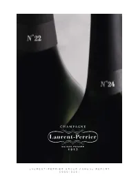 Laurent-Perrier Group Annual Report 2020-2021