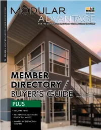 Member Directory / Buyer's Guide