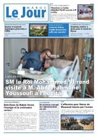 SM Le Roi Mohammed VI Rend Visite À M. Abderrahmane Youssoufi À L