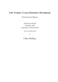 The Turret Clock Keeper's Handbook Chris Mckay