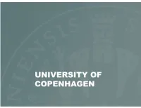 University-Of-Copenhagen USP-Print-1St