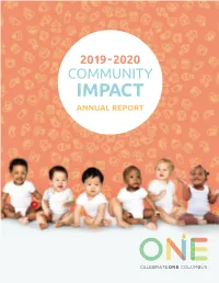 COC Celebrateone 2019-20 Annual Report V14.Indd