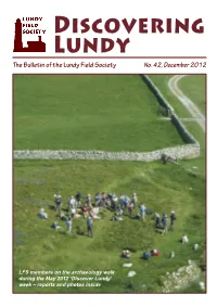Discovering Lundy