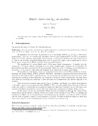 Elliptic Curves Over Q∞ Are Modular