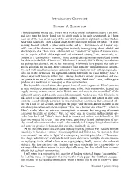 Introductory Comment