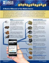 A World of Minerals in Your Mobile Device