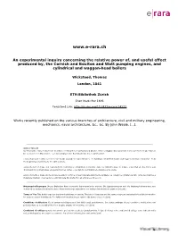 An Experimental Inquiry Concerning the Relative Power Of, and Useful
