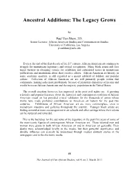 Ancestral Additions: the Legacy Grows