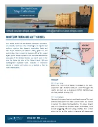 Norwegian Fjords and Scottish Isles
