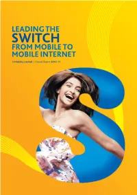 LEADING the from Mobile to Mobile Internet