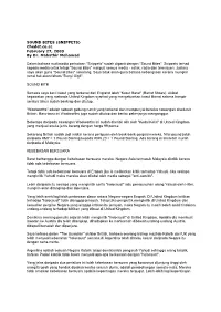(SNIPPETS) Chedet.Co.Cc February 27, 2009 by Dr. Mahathir Mohamad