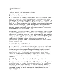 Ask a Scientist Answers
