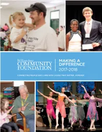 Making a Difference 2017-2018