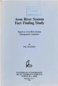 Avon River System Fact Finding Study