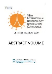 Abstract Volume
