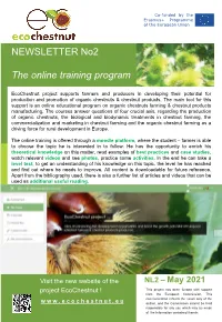 NEWSLETTER No2 the Online Training Program