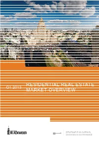 Residential Real Estate Market Overview Residential Real Estate Market Overview Q1 Q1 2013 Residential Real Estate 2013