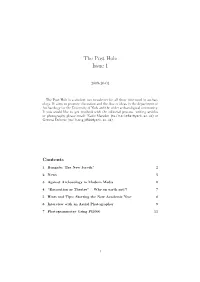 The Post Hole Issue 1