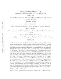 WIYN Open Cluster Study. XVII. Astrometry and Membership to V